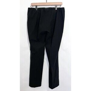 Ulla Popken Women's Pull On Pants Size 18P Black Straight Leg